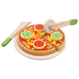 New Classic Toys - Snijset - Pizza Groente